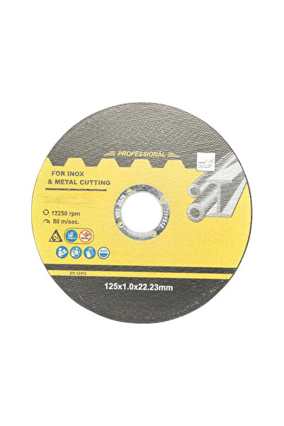 OEM Panza disc flex pentru taiat otel, inox, fier 125x1.0x22mm, BUM Tehnology