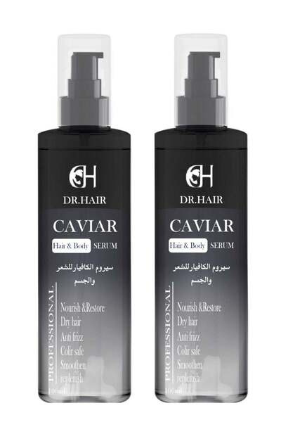 DOCTOR HAİR قطعتين سيروم تيلندي بالكافيار للشعر والجسم يعطي لمسة حريرية ونعومة خيالية 100مل