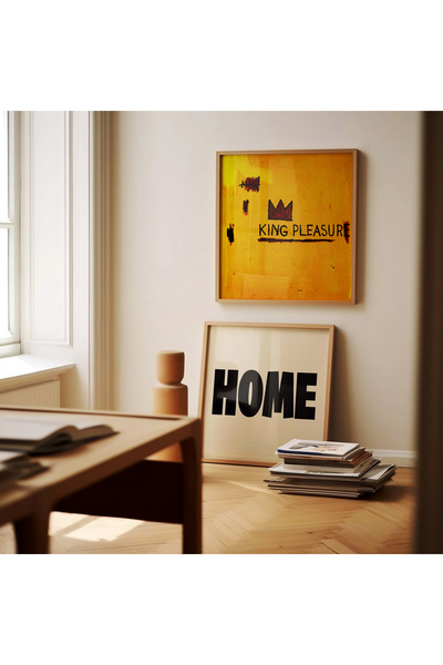 ARTHOUSECOLLECTIVE Jean - Michel Basquiat - Square Poster - Unframed Poster in Painting Sizes