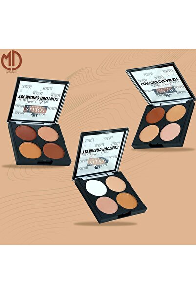Moda Beauty Moda Beauty Cream Contour Kit (3 tubes)