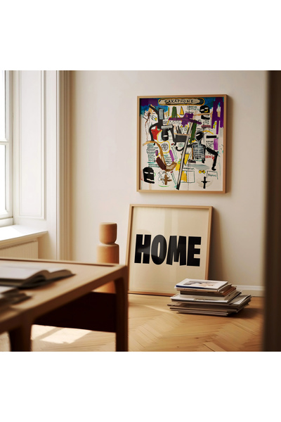 ARTHOUSECOLLECTIVE Jean - Michel Basquiat Poster - Square Poster - Unframed Poster in Painting Sizes