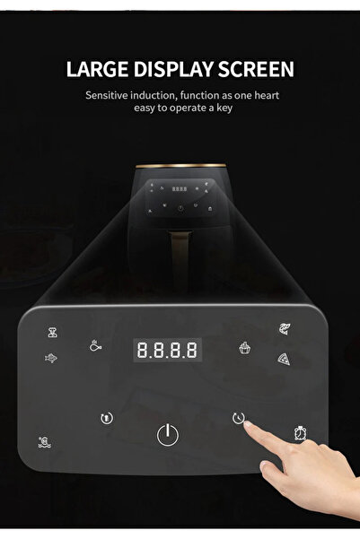 OEM Air Fryer Oil-Free Fryer, Digital Display, Baking Function