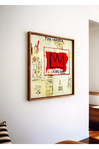 ARTHOUSECOLLECTIVE Jean - Michel Basquiat - Square Poster - Unframed Poster in Painting Sizes