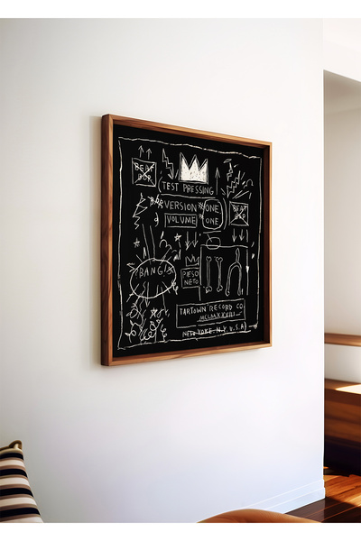 ARTHOUSECOLLECTIVE Jean - Michel Basquiat - Square Poster - Unframed Poster in Painting Sizes