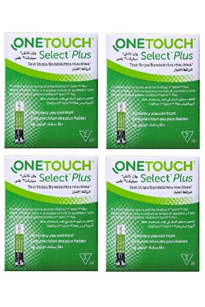 onetouch One Touch Select Plus Blood Sugar Test Strips 4 x 50 Strips