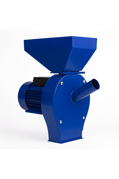 OEM Electric grain mill 3.5KW, threshing and cobs, with hammers, blue, jrh Recommended