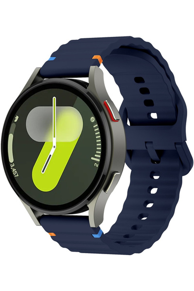 ceptego سوار سيليكون متموج عالي الجودة لساعة هواوي واتش جي تي 6 / 5 / 4 / 3 / 2 برو / ألتيميت / إس إي مقاس 46 مم/22 مم