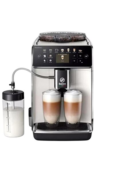 SAECO Espressor automat GranAroma SM6580/20, 1.8l, 1500W, 15 bar, Alb-Negru