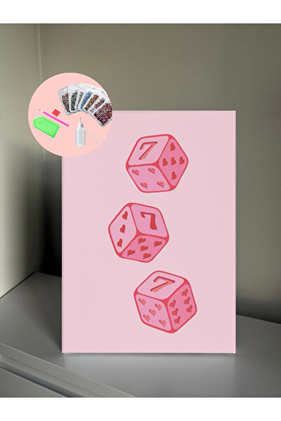 YADA 777 - Rhinestone Kit, Diamond painting, Kristal Taş Yapıştırma 25x35 Kanvas