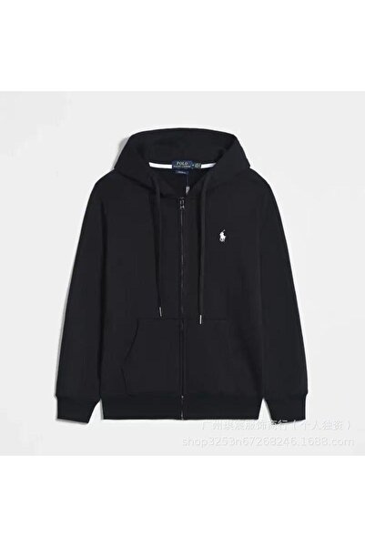 Elancee Hanorac Polo RL cu logo alb