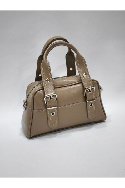 adissa collection Vintage Buckle - Thick Stitched Boxed Hand and Shoulder Bag...