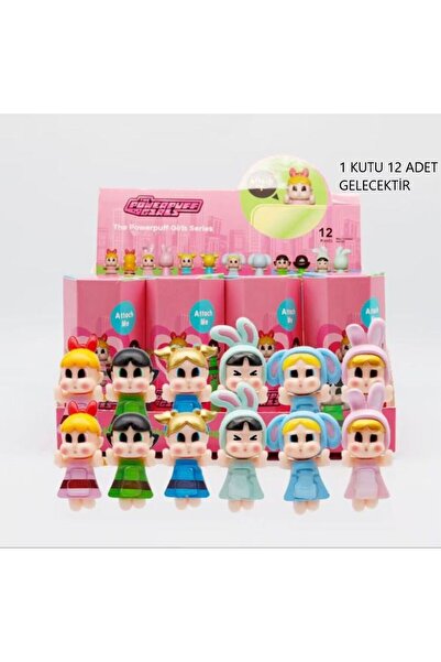 Kılıforyum Sonny Angel the Powerpuff Girls 12-Piece Mini Figure Set Surprise Phone Top Figure 1 Box 12 Pieces