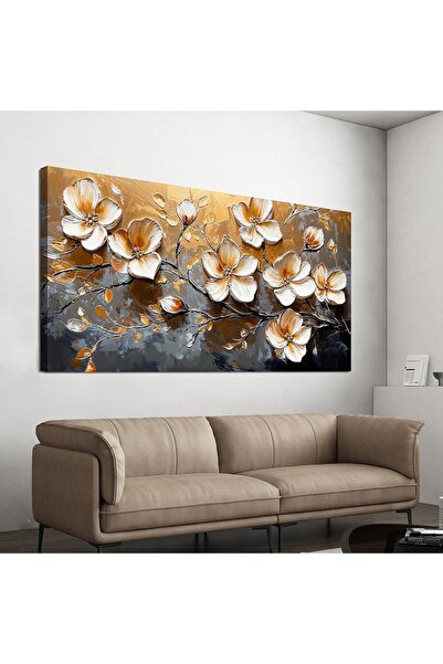 ALAYRA International لوحة فنية جدارية جميلة من القماش بإطار مقاس 60×120 سم مع...