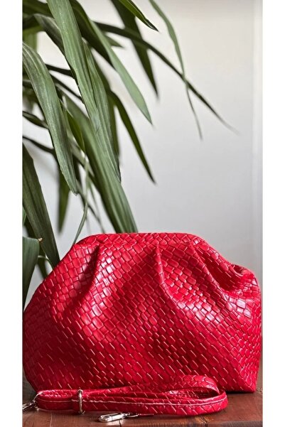 themoiss The Moiss Red Color Scholarship Women's Hand and Shoulder Bag