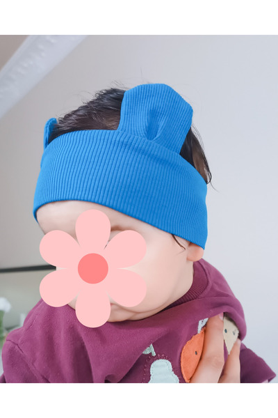 SİYO Bear Bandana Clip, Baby Bandana, Children's Bandana, Hair Accessory