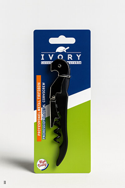 IVORY Tirbüşon metal şişe açıcı