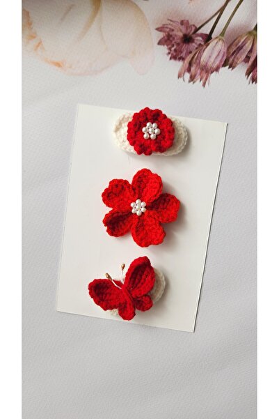 Baby Saçsız bebek tokası 3'lü set