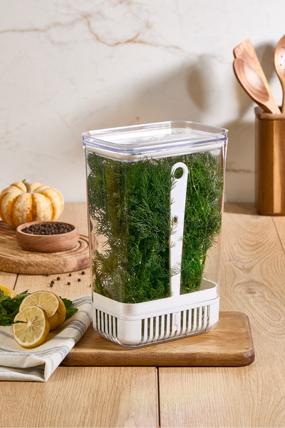 Comprox Greenery Storage Container 2900 ml | Vegetable Storage & Refrigerator Freshener Box