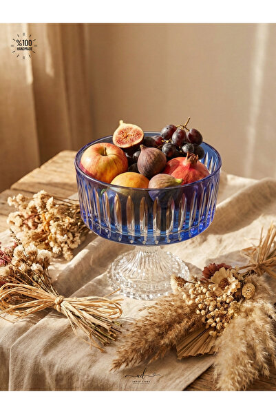 AKDEN STORE Cutting Handcrafted 19cm Medium Size Sandra Bowl