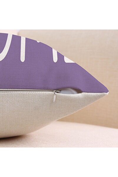 KASTWAVE Spring Pillow Covers Lavender Purple Throw Pillow Cases 18x18 Inch Set of 4