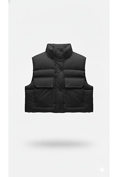 melisam.msg Kız Erkek Çocuk Kalın Kış Şişme Yelek