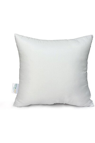 COTTON HOME Casual Bedding Throw Pillows Insert Cushion Filler Microfiber Filling 350g 40x40cm White