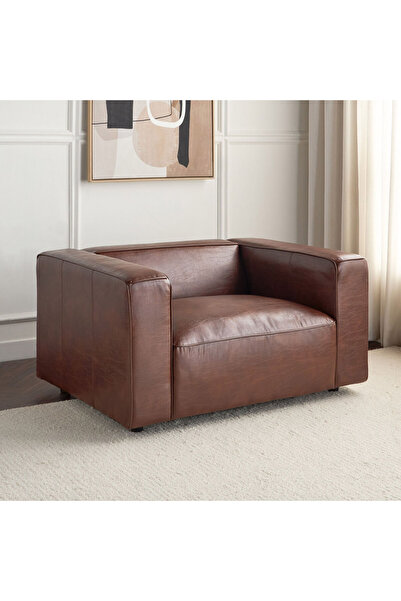 homejoyz كرسي سافير سيلويت | خشب سويدي - بني