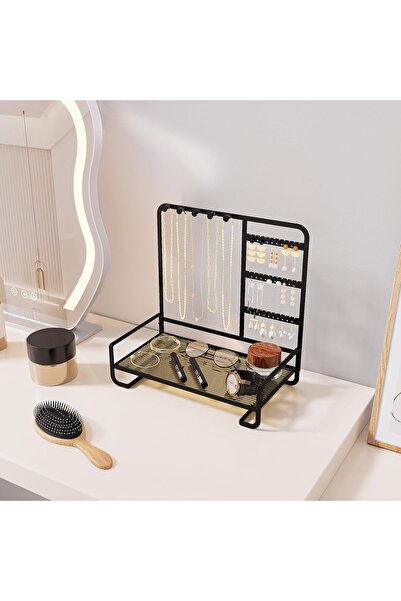 Generic Jewelry Holder - Hanging Necklace & Earring Organizer for Bracelets, Rings, Watches