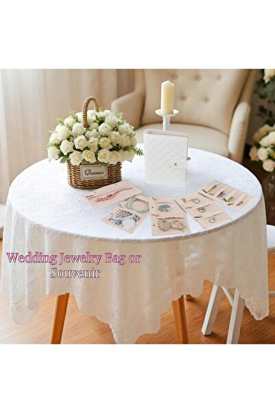 Generic PU Leather Jewelry Organizer – Portable Flip-Page Jewelry Box with Adjustable Compartments