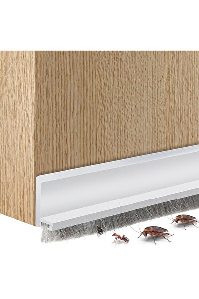 Aputue Door Sweep 5.2CM Wide, 1m Brush Thermal Insulation & Soundproofing Strip