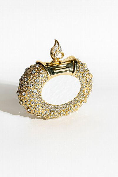 Giydim Gidiyor Χρυσό Κρύσταλλο Φωτιάς Τσάντα