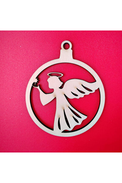 OEM Wooden Christmas Ornament Globe M1, 8 cm