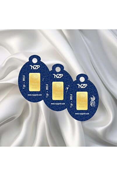 Leva Gold 3 Adet 1 Gr 24 Ayar Nizipli Gram Altın