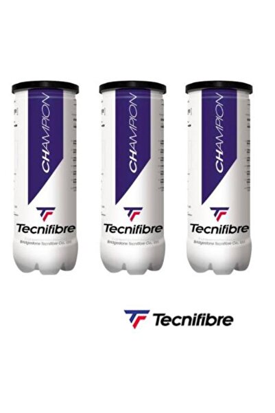 Tecnifibre CHAMPION (3 TOPLU KUTU) 3'lü Tenis Topu