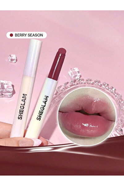 SHEGLAM Pout-Perfect Shine Lip Plumper – Berry Season - ( Sıcak Mürdüm Tonu )