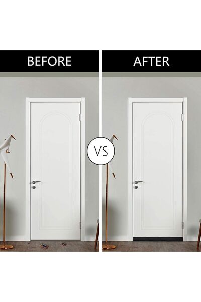 Aputue Door Draft Stopper 96cm - Door Bottom Seal with Rubber Insulation