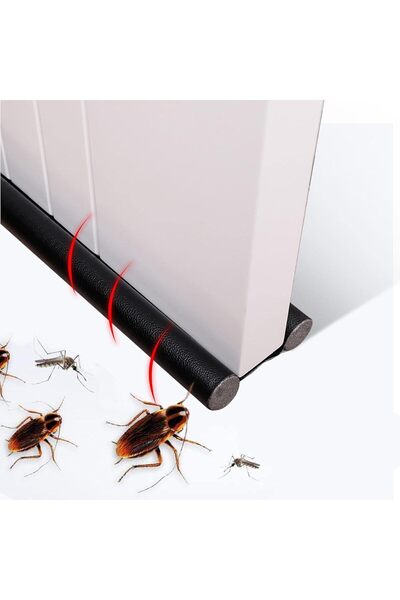 Hasanat Essentials Under Door Draft Stopper - Adjustable Twin Under Door Sweeps, Assorted