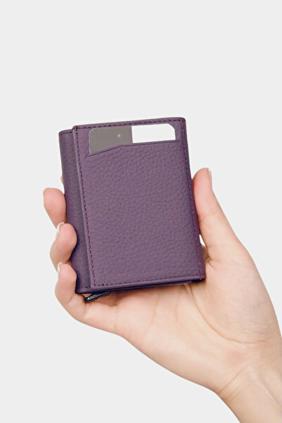 clawleather Genuine Leather Mechanism Wallet