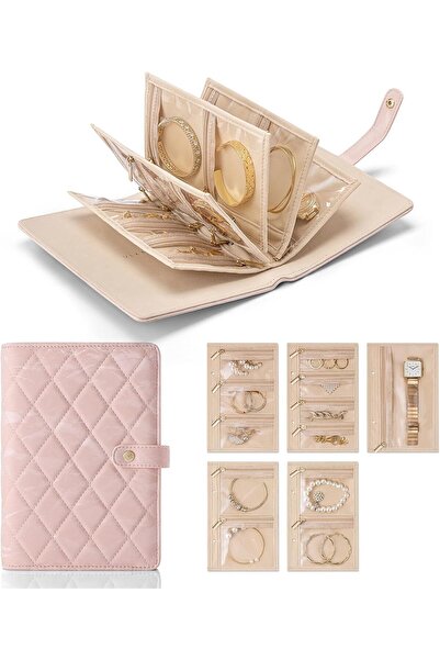 OASISGALORE Travel Jewelry Organizer for Women, Travel Jewellery Box