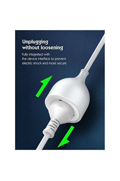 HYX سلك تمديد عالمي عالي التحمل بقوة 2500 واط، بطول 5 أمتار، مصنوع من مادة البولي فينيل كلوريد المقاومة للهب، ومقبس عالمي