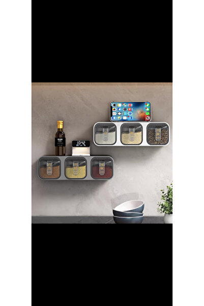Allin Spice organizer set, spice organizer, seasoning organizer, 2-piece spice container