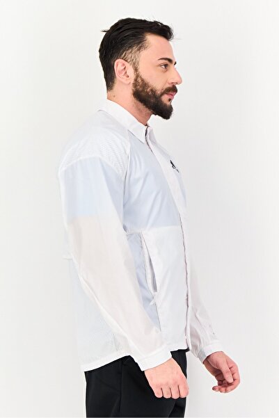 adidas Men Sportswear Fit Long Sleeve Outdoor Jacket, White