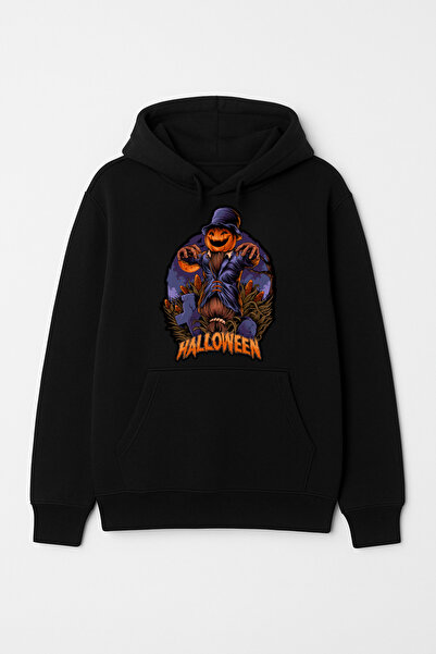 CALKARCOLLECTION سترة (هودي) للجنسين من It's Halloween بغطاء رأس