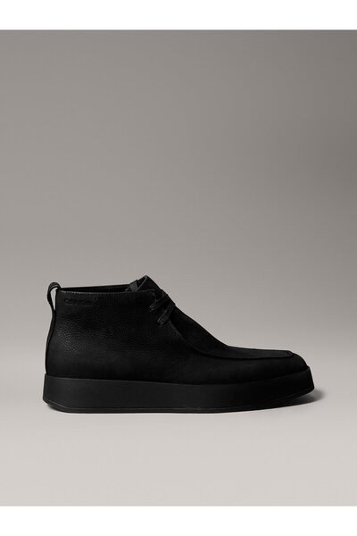 Calvin Klein Leather Warm Hybrid Cupsole Chukka Boots