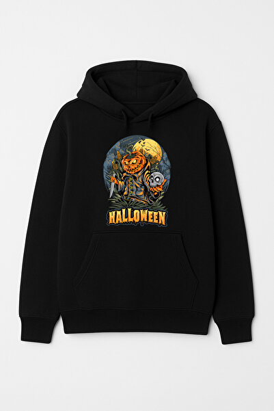 CALKARCOLLECTION سترة (هودي) للجنسين من It's Halloween بغطاء رأس
