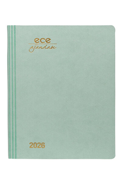 Ece Ajanda Ece Marmaris Günlük 2026 Ajandası 12 cm x 16 cm Çizgili