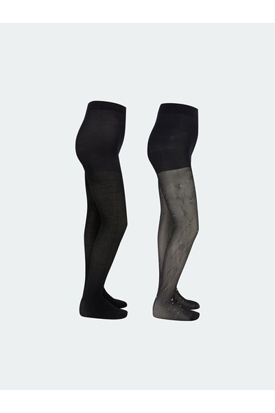 LC Waikiki I Girls' Thin Pantyhose 2-Pack from Freezen Store