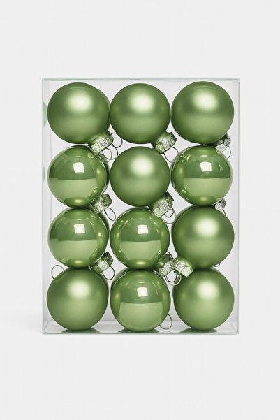 OKAVANGO Set de 24 de ornamente de lux pentru bradul de Crăciun de 3 cm, deco...