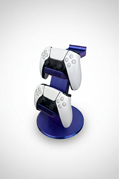 OEM Dual PS5 Controller and Headset Holder, Organizer Stand, Galaxy Purple