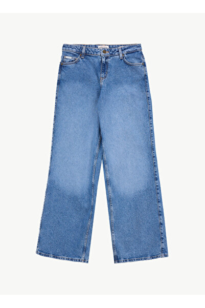 Guess Jeans Çok Renkli Kadın Rahat Denim Pantolon